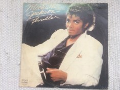 michael jackson thriller 1982 disc vinyl lp muzica pop disco soul balkanton VG foto