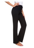 Cumpara ieftin Pantaloni lungi casual pentru femei OURCAN, negru, S - OUTLET
