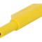 Conector banană 4mm 24A 1kVDC galben 0,5-2,5mm2