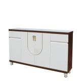 Pantofar MDF Linea crem deschis 160x33x99 cm