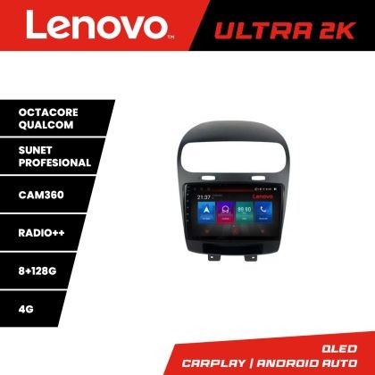 Navigatie Fiat Freemont Dodge Journey 2012-2019 Octa Core Android Radio Bluetooth GPS WIFI/4G DSP 2K 8+128GB 36 v1 CarStore Technology