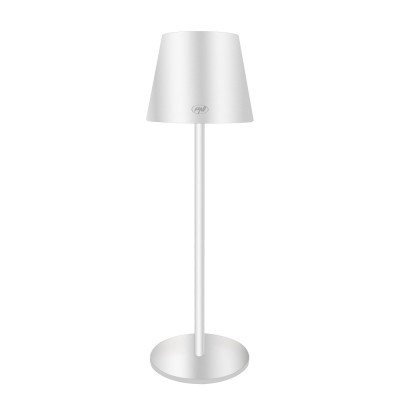 Aproape nou: Lampa de masa PNI LT04W 2.5W, cu acumulator, incarcare USB, culoare Al foto