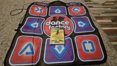 DANCE MAT, covor de dans Playstation 2 ps2 ps 2 + 1 joc compatibil dance cadou