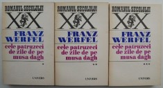 Cele patruzeci de zile de pe Musa Dagh (3 volume) &ndash; Franz Werfel