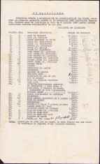 HST A1334 Act Reuniunea Rom&amp;acirc;nă a Meseriașilor și Comercianților Făget 1944 foto