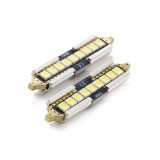 Set 2x becuri auto C5W C10W 41mm LED SMD alb 12V 5W 650lm Canbus interior portbagaj Carguard