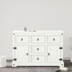 vidaXL Vopsea pentru mobilă Alb 10 x 10 x 12.2 cm