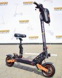 KuKirin G2 MAX, Anvelope off-road pneumatice de 10*2.75 inch, Motor fără perii de 1000W, Viteză maximă 55 km/h, Acumulator 48V 20Ah, Autonomie 80 km