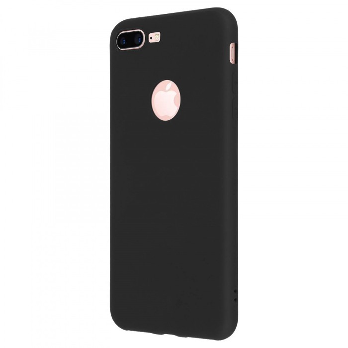 Husa pentru Apple iPhone 8 Plus, GloMax Perfect Fit negru mat