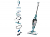 Mop cu abur BLACK+DECKER cu manusa STEAMITT, 1600 W, 500 ml, BHSM166DSM-QS - SECOND