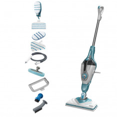 Mop cu abur BLACK+DECKER cu manusa STEAMITT, 1600 W, 500 ml, BHSM166DSM-QS - SECOND