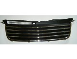 Grila masca fata fata VW PASSAT (B5), 11.2000-01.2005, cu ornamente cromate; negru/crom; TUNING,