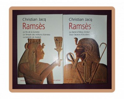 CHRISTIAN JACQ - RAMSES (VOL. 1-2, LB. FRANCEZA, COMPLET) foto