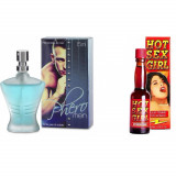Cumpara ieftin Pachet Parfum cu Feromoni Pheromen 15ml + Afrodisiac Hot Sex Girl 20ml