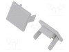Obturator gri pentru profile LED OPK-4 KLUŚ