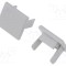 Obturator gri pentru profile LED OPK-4 KLUŚ