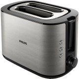 Prajitor de paine Philips Viva Collection HD2650/90, 950 W, 8 niveluri de rumenire, Inox