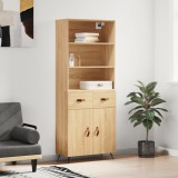 Cumpara ieftin Dulap &icirc;nalt, stejar sonoma, 69,5x34x180 cm, lemn compozit