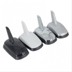 ornament coada de rechin culoare argintie