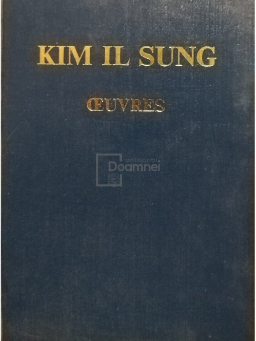 Kim Il Sung - Oeuvres, vol. 26 (editia 1986)