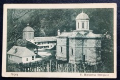Arges Sf. Manastirea Stanisoara - aprox. 1925 printata, necirculata