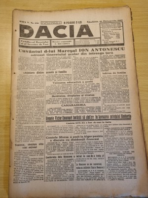 Dacia 23 octombrie 1943-cuvantarea lui ion antonescu, al 2-lea razboi mondial foto