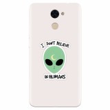 Husa silicon pentru Huawei Enjoy 7 Plus, I Dont Believe In Humans