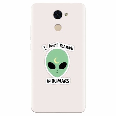 Husa silicon pentru Huawei Enjoy 7 Plus, I Dont Believe In Humans foto