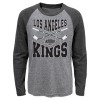 Los Angeles Kings tricou cu măneci lungi pentru copii Cross Stick Ls Triblend Raglan - Dětsk&eacute; M (9 - 11 let)