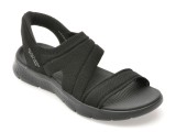 Cumpara ieftin Sandale SKECHERS negre, GO WALK FLEX, din material textil
