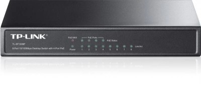 Switch TP-Link TL-SF1008P, 8 port, 10/100 Mbps foto