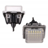 Set Lampi cu LED Numar Inmatriculare compatibil MERCEDES BENZ W204 W221 W212