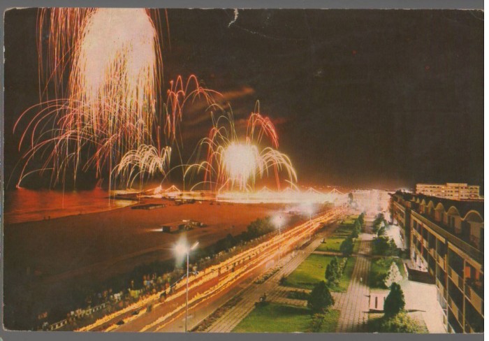 CPI B 12065 CARTE POSTALA - NOAPTEA LA MANGALIA SUD