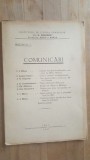 Comunicari, I. Minea, Editura A. D. Xenopol, 1942, Carte Veche, 70 pagini, 24x17 cm