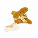 Cumpara ieftin Iepuras Doudou - jucarie de plus cu paturica, 16 cm