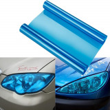 Folie protectie faruri stopuri auto - Albastru (pret m liniar) - 053