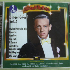 2 CD la pret de 1 - GINGER AND FRED - The sound Of The Movies - 2 C D Originale