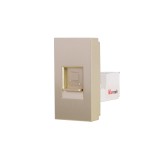 Priza internet modulara 1M Luxion, auriu, standard italian