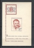 Cehoslovacia.1948 52 ani nastere K.Gottwald:presedinte-Bl. XC.165