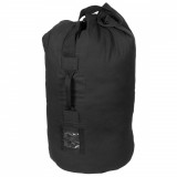 Sac militar US duffle bag, volum 100 litri, 100% bumbac, negru OutsideGear Venture, MFH