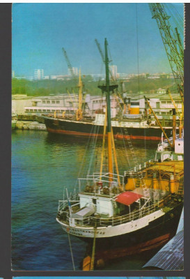 CPI B 12031 CARTE POSTALA - CONSTANTA. VEDERE DIN PORT foto