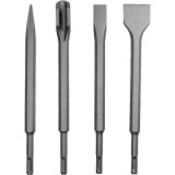 Evotools 636034 - Set dalti si spituri SDS-Plus 250 mm 4 bucati