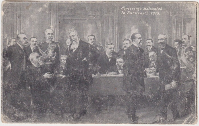 CP CONFERINTA BALCANICA IN BUCURESTI 1913