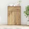 vidaXL Bufet cu sertar stejar artizanal 79 x 38 x 80 cm Lemn compozit 871426