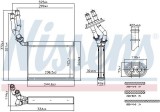 Radiator incalzire habitaclu Porsche Cayenne; VW Touareg Motor 3.0 Diesel, 3.0 S E-Hybrid, 3.0 TDI 4motion, 3.0 V6 TDI, 3.0 V6 TSI Hybrid, 3.6, 3.6
