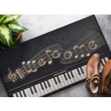 Covoras Intrare Piano, 40x60 cm, Cauciucat