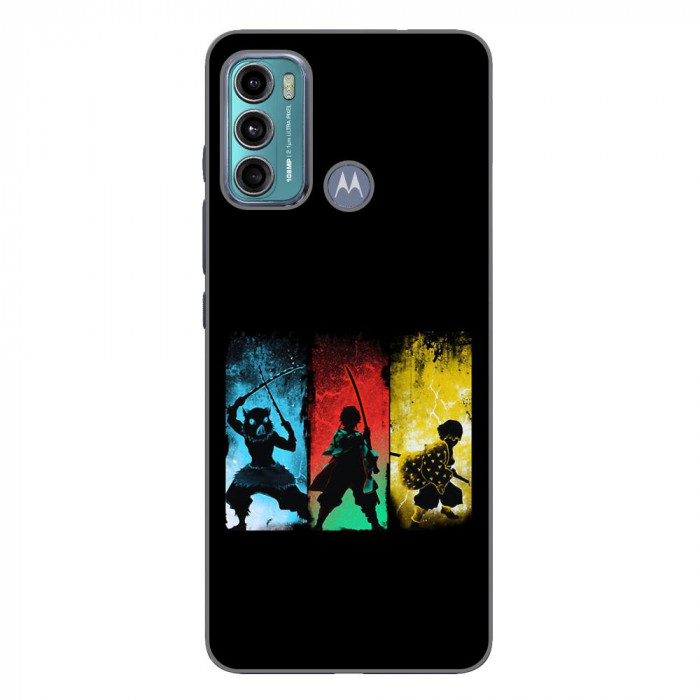 Husa compatibila cu Motorola Moto G60 Silicon Gel Tpu Model Demon Slayer Team