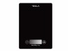 Cantar bucatarie Tesla KS201B, 5kg, LCD, Functie TARA, Sticla Neagra, Precizie inalta, Design modern
