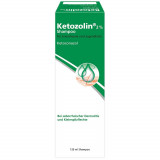 Sampon Medicinal, Ketozolin, cu Ketoconazol 2%, impotriva Dermatitei Seboreice si Pitiriazisului, 12