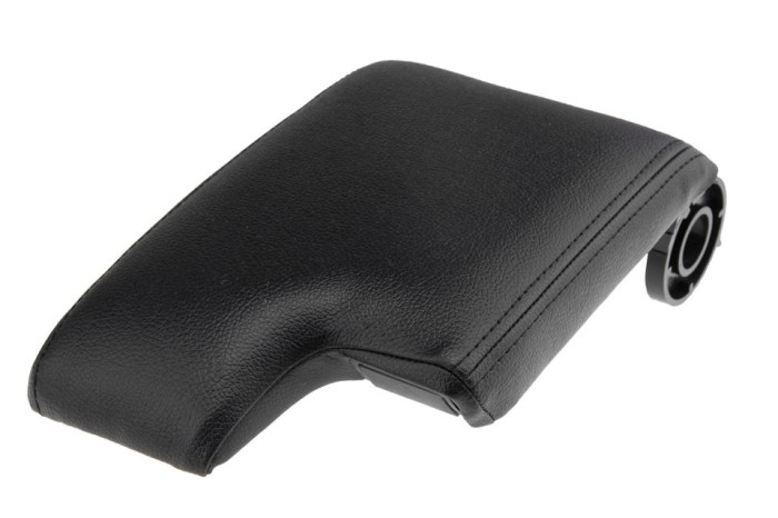 Capac cotiera cu buton Bmw Seria 3 E46 1999-, Negru, Material:Piele Eco, NTY EZC-BM-078